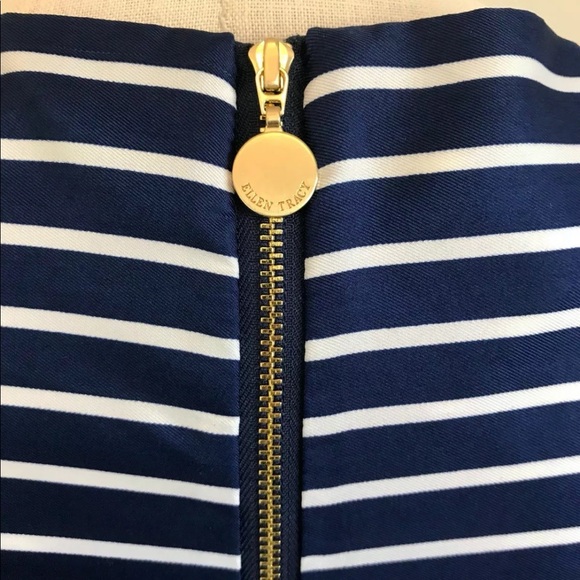 Ellen Tracy Like New Striped Sheath Dress - Picture 4 of 4